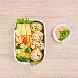 放入其它便當配菜即完成