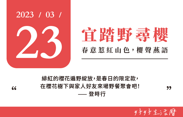 宜踏野尋櫻圖片