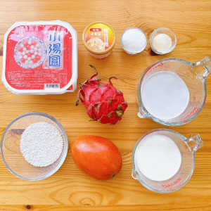 準備食材。