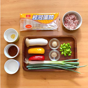 準備食材。