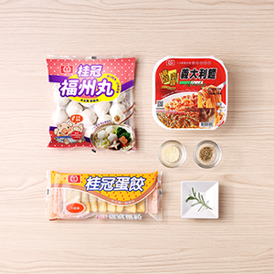 先將食材備好。