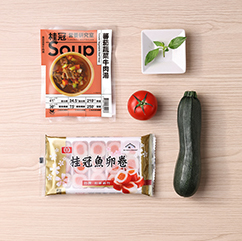 先將食材準備好。