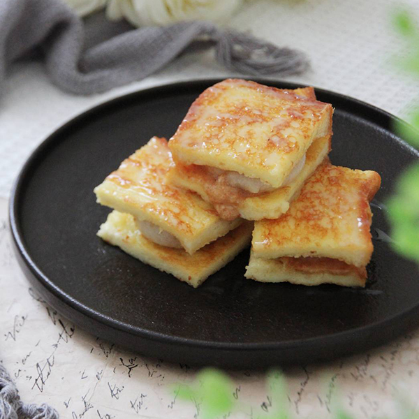 煎湯圓西多士照片