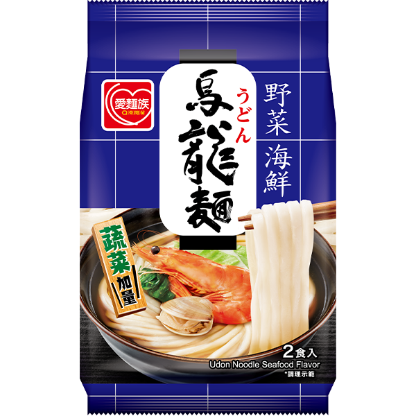 野菜海鮮烏龍麵圖片