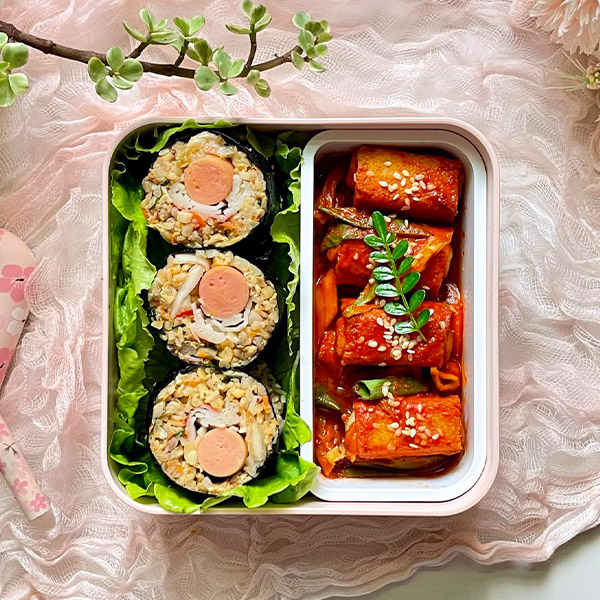 韓式飯捲輕食便當圖片