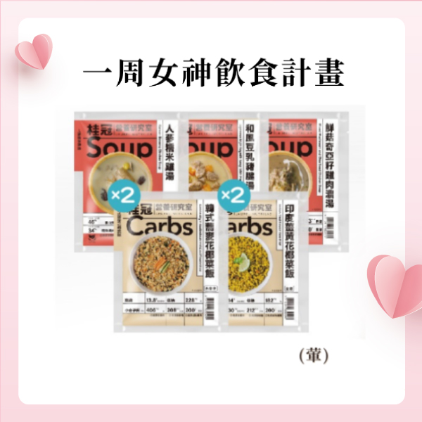 【特惠71折】一周女神飲食計畫(葷)圖片