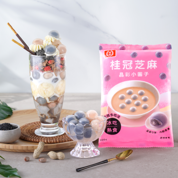 花生芝麻晶彩小圓子PARFAIT照片