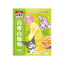 百香白葡萄雪酪4入盒裝圖片