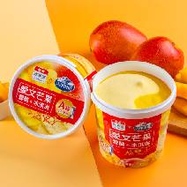 愛文芒果雪酪冰淇淋雙享桶圖片