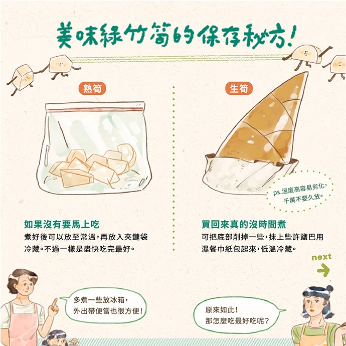 綠竹筍保存方式