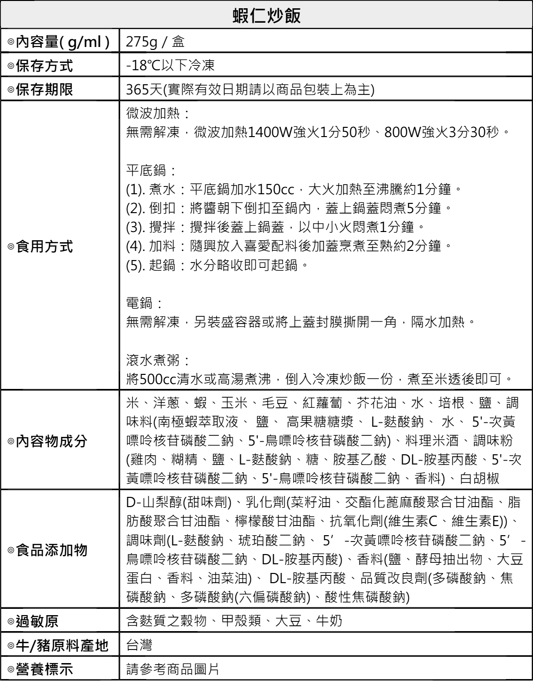 新PP盒蝦仁炒飯